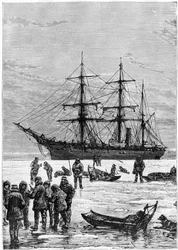 Nares Georges S., Eine Reise zum Polarmeer, Paris: Hachette