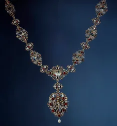 Halskette des Kaisers des Heiligen Römischen Reiches, Königs von Böhmen und Königs von Ungarn Rudolf II.