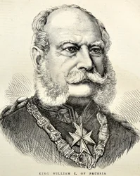 Porträt Wilhelm I. von Deutschland/Preußen (Gravur)