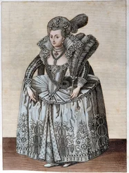 Porträt von Anne von Dänemark, Königin von England (Kopenhagen