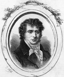 Porträt von Antoine Desaugiers (1772-1827), französischer Liedermacher.