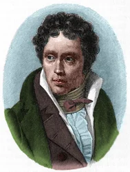 Porträt von Arthur Schopenhauer, deutscher Philosoph.
