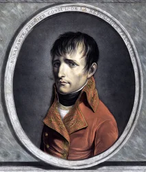 Porträt von Bonaparte, Erster Konsul der Französischen Republik. 1801 (Jahr X)