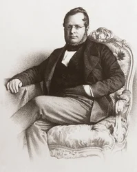 Porträt von Camillo Benso Graf von Cavour (1810 - 1861)