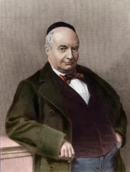 Porträt von Charles Auguste Sainte Beuve (1804-1869), französischer Schriftsteller