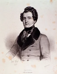 Porträt von Charles Philippe Lafont (Stich)