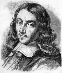Porträt von Claude Perrault (1613-1688), französischer Architekt, Arzt und Physiker. Gravur von 1866