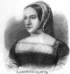 Porträt von Claude de France, Ehefrau von König Franz I. (1499-1524).