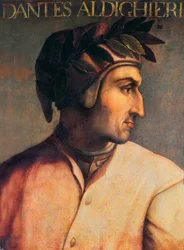 Porträt von Dante Alighieri (1265-1321)
