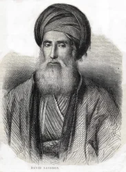 Porträt von David Sassoon 1792-1865