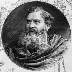 Porträt von Edmond du Sommerard (1817-1885), Direktor des Musée de Cluny, in „The Illustrous World“ 1885.