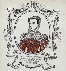 Porträt von Elisabeth von Österreich (1554-1592), Königin von Frankreich