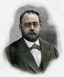 Porträt von Emile Zola (1840-1902)