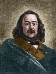 Porträt von Ferdinand Freiligrath (1810-1876), deutscher Schriftsteller
