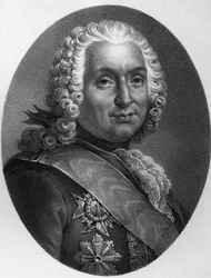 Porträt von François de Chevert (1695-1769)