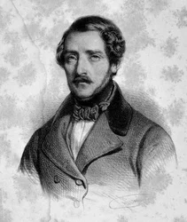 Porträt von Gaetano Donizetti (1797-1848) italienischer Komponist