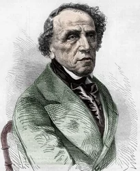 Porträt von Giacomo Meyerbeer (1791-1864), deutscher Komponist
