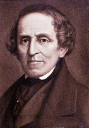 Porträt von Giacomo Meyerbeer (Gravur)