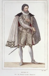 Porträt von Heinrich IV. (1553-1610), König von Frankreich (1830)