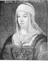 Porträt von Isabella I. der Katholischen (1451 - 1504), Königin von Kastilien