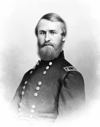 Porträt von Jacob Dolson Cox, der am Bürgerkrieg teilnahm.