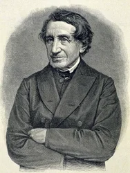Porträt von Johann Joseph Ignaz von Döllinger (1799 - 1890), deutscher Priester und Professor der Kirchengeschichte