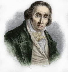 Porträt von Joseph Marie Jacquard (1752-1834), französischer Mechaniker und Erfinder des Webstuhls