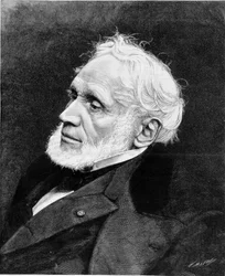 Porträt von Joseph Nicolas Robert-Fleury (1797 - 1890)