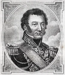 Porträt von Louis Auguste Victor de Ghaisne de Bourmont (1773-1846), Marschall von Frankreich