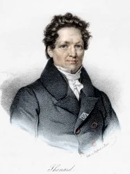 Porträt von Louis Jacques Thénard (1777 - 1857), französischer Chemiker.