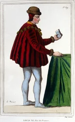 Porträt von Ludwig XI. (1423-1483), König von Frankreich