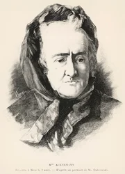 Porträt von Louise-Victorine Ackermann