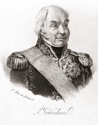 Porträt von Marschall Jean Baptiste Jourdan (1762 - 1833).