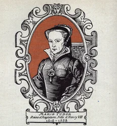 Porträt von Mary Tudor (1516-1558), Königin von England