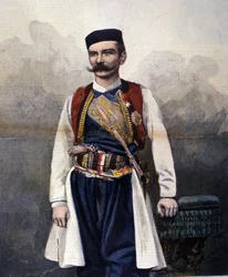 Porträt von Peter I. von Serbien (Karageorgevic)