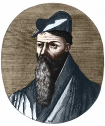 Porträt von Pierre Belon (1517-1564). Französischer Naturforscher und Arzt.