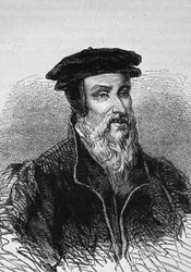 Porträt von Robert Estienne (1503 - 1559), französischer Drucker