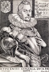Porträt von Vincent Gonzague, Herzog von Mantua