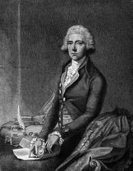 Porträt von William Pitt, bekannt als der Zweite Pitt (1759 - 1806), britischer Politiker