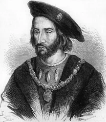 Porträt des französischen Admirals Bonnivet und Heerführers von Franz I.