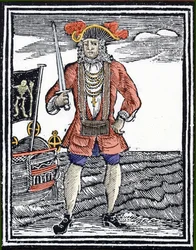 Porträt des Piraten Bartholomew 