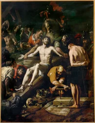 Vorbereitung der Kreuzigung