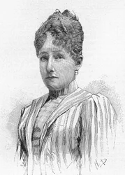 Prinzessin Stephanie von Belgien (1864-1945), Tochter von Leopold II. von Belgien, Ehefrau von Rudolf von Habsburg