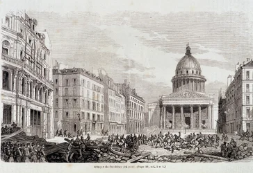 Revolution von 1848: Angriff auf das Pantheon am 24. Juni 1848 - in „Zeitgenössische Volksgeschichte“