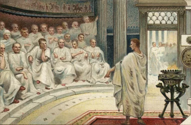 Das politische System Roms: Der Senat