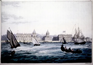 Royal Hospital in Greenwich an der Themse, England