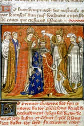 Krönung Philipps IV. des Schönen