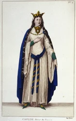 Heilige Clotilde, Königin der Franken (ca. 475-545), Ehefrau von Chlodwig I.