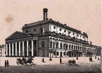 Sankt Petersburg, Russland: Blick auf das Große Theater in Sankt Petersburg