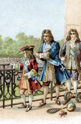 Sire, all dieses Volk gehört Ihnen. sagte der Marschall von Villeroi zu Loius XV als Kind.